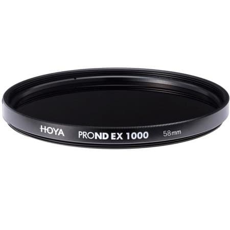 Hoya 58mm PROND EX 1000 Neutral Density 3.0 10-Stop Filter - Image 1