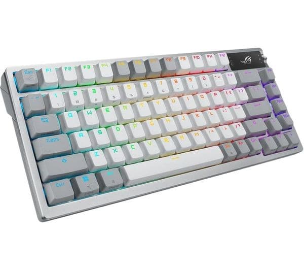 ASUS ROG Azoth Wireless Mechanical Gaming Keyboard - Moonlight White - Image 4