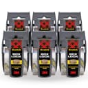 Scotch Box Lock Shipping Packaging Tape 195-6-EF with Dispensers, Clear, 48 mm x 20.3 m (1.88 in x 22.2 yds), 6 Pack thumbnail 4