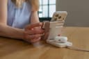 Verbatim Charge 'n' Go Qi2 Magnetic Wireless Power Bank 10000mAh White thumbnail 4