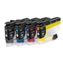 Brother LC424VAL ink cartridge 4 pc(s) Original Black, Cyan, Magenta, Yellow, 750 Pages Each thumbnail 2