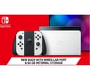 Nintendo Switch OLED Console Neon Red & Blue thumbnail 7