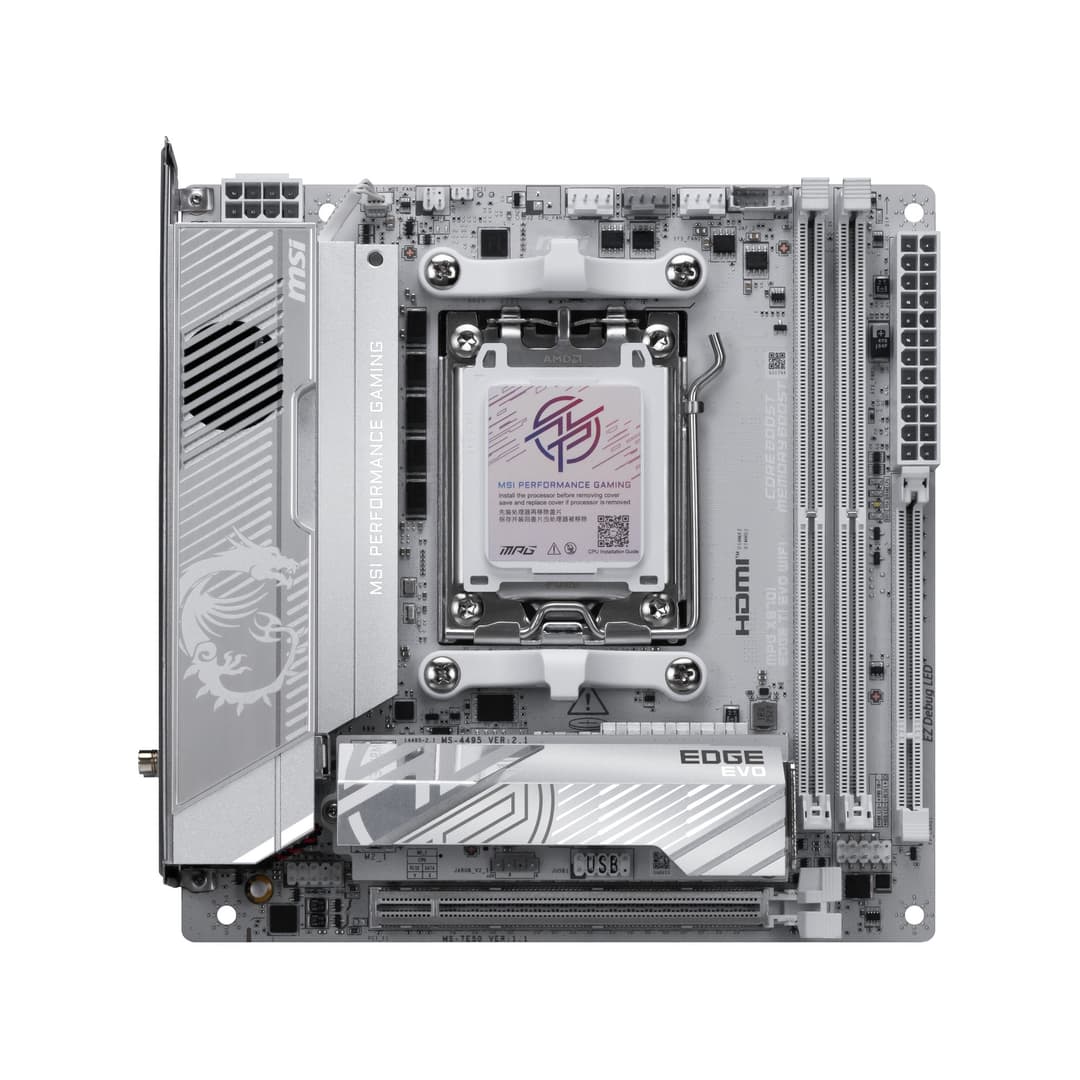 MSI MPG X870I Edge TI EVO WIFI AMD X870 ITX Socket AM5 Motherboard - Image 2