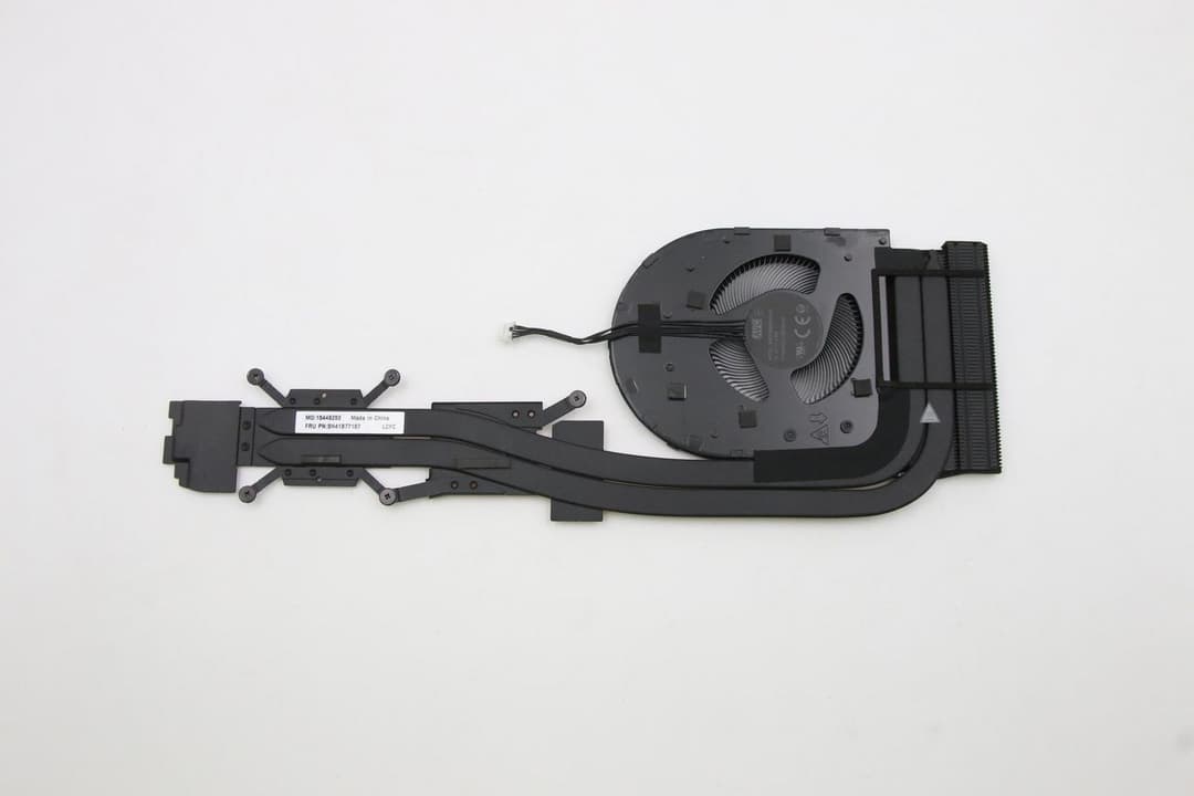 Lenovo ThinkPad T15 Gen 2 / P15s Gen 2 Thermal Module Heatsink & Fan Assembly (Discrete Graphics) - FRU 5H41B77167 / IRONHIDE-3.0 Intel - Image 1