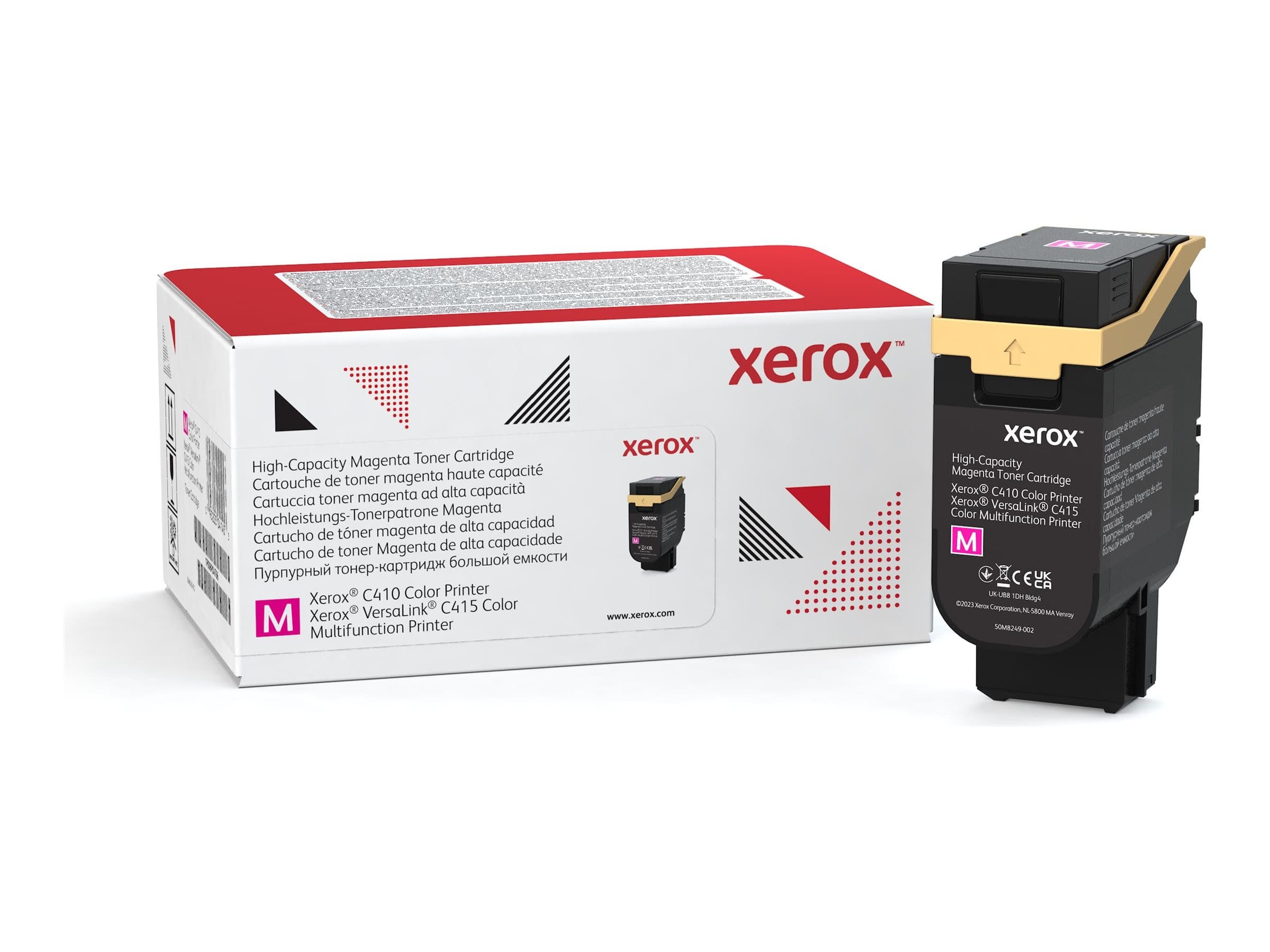 Xerox - high capacity - magenta - original - toner cartridge - Use and Return