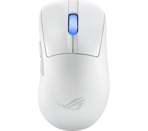ASUS ROG Keris II Ace RGB Wireless Optical Gaming Mouse - White - Image 2
