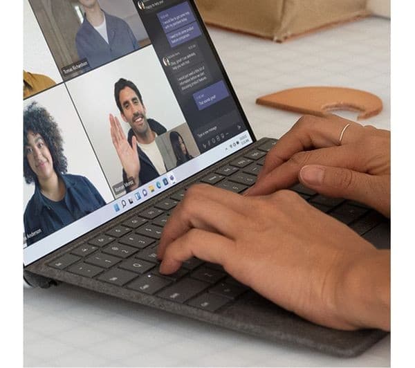 Microsoft Surface Pro Typecover Alcantara with Slim Pen Storage Black - Image 6