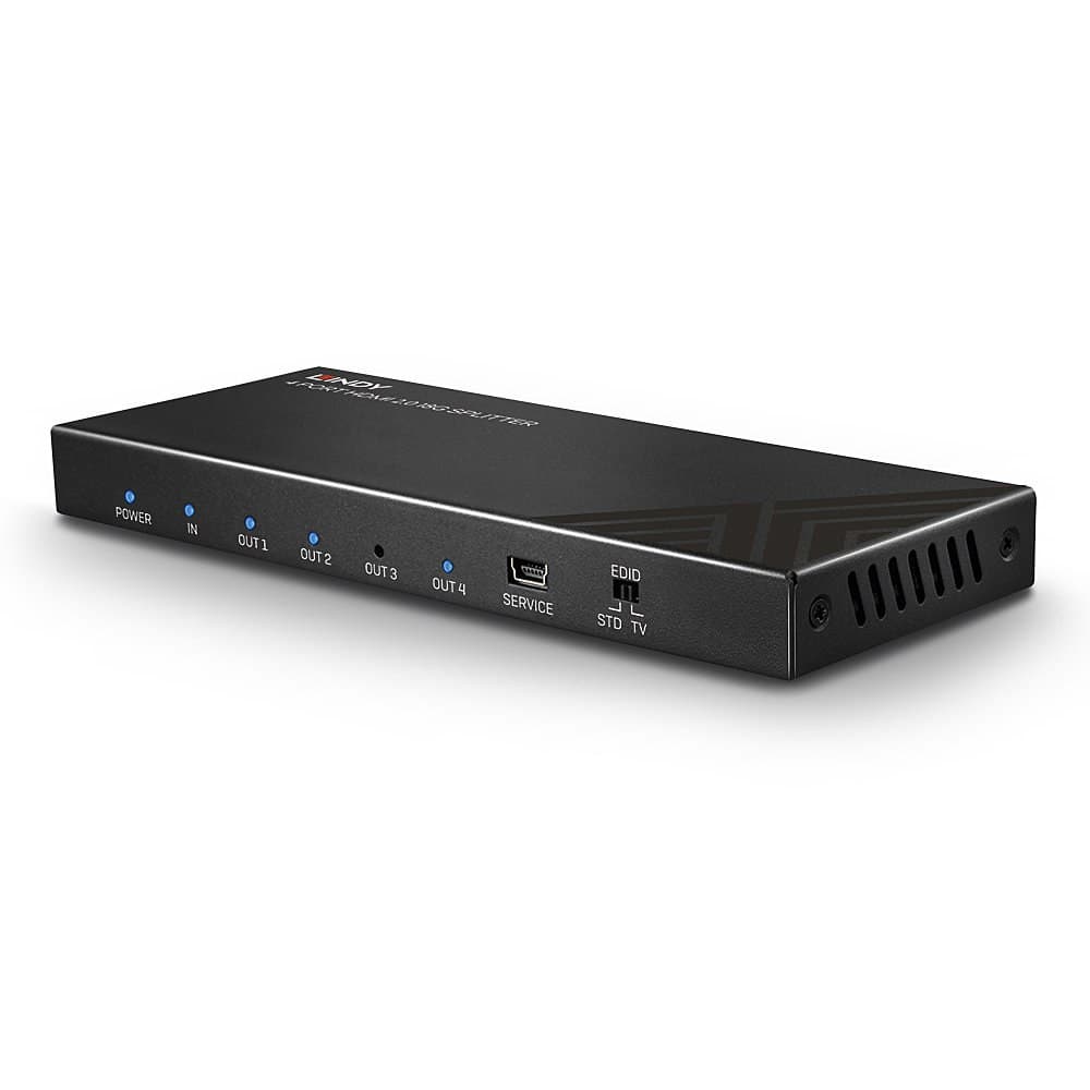 Lindy 4 Port HDMI 2.0 18G Splitter - Image 2