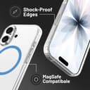OX MagClear MagSafe Case for Apple iPhone 17 – Blue thumbnail 3