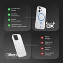 OX MagClear MagSafe Case for Apple iPhone 17 – Blue thumbnail 5