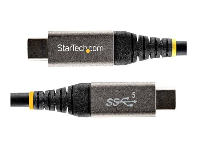 StarTech USB-C Cable 2m Black Grey - Image 5