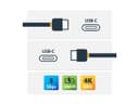 StarTech USB-C Cable 2m Black Grey thumbnail 6