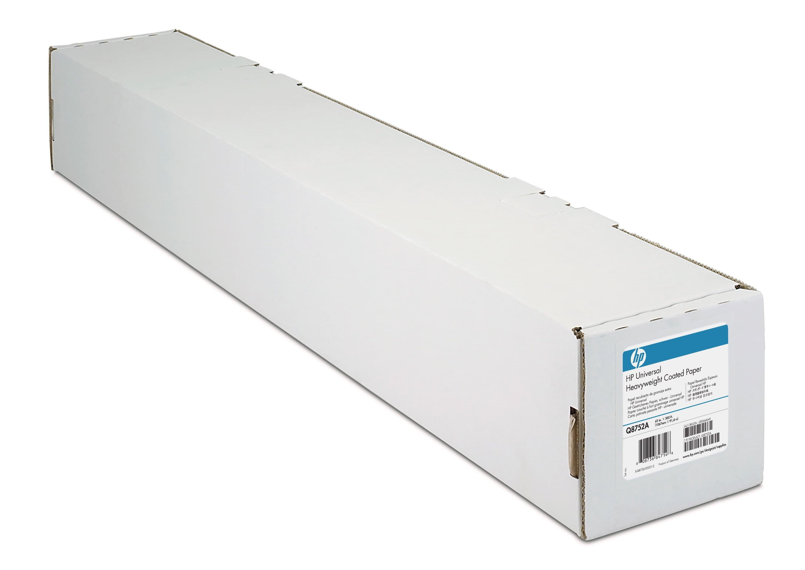 HP Q1441A Universal Coated Paper Roll 841mm x 45.7m 90gsm - White