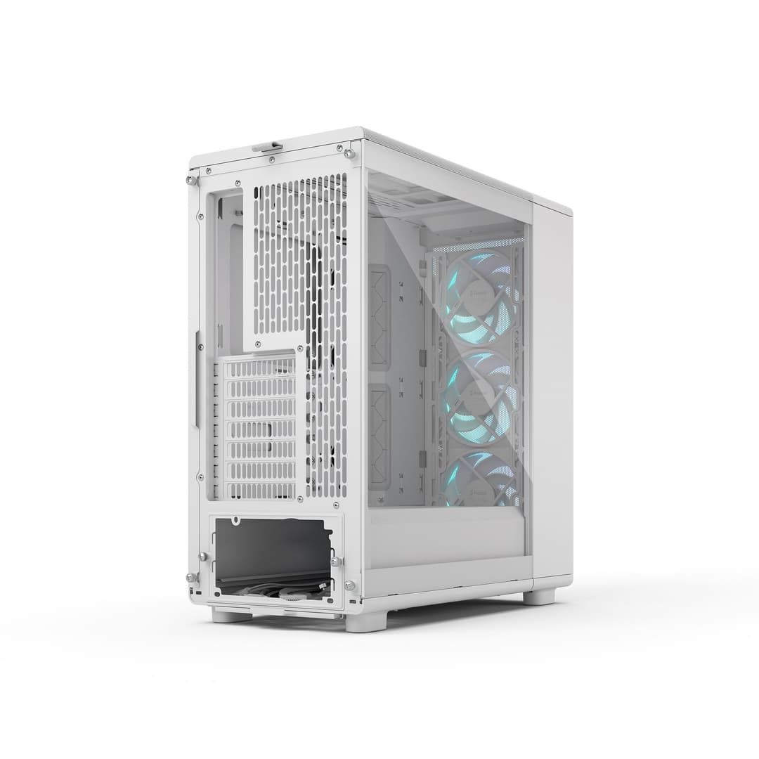Fractal Design Epoch ATX Mid Tower Gaming PC Case - White TG RGB Clear - Image 9
