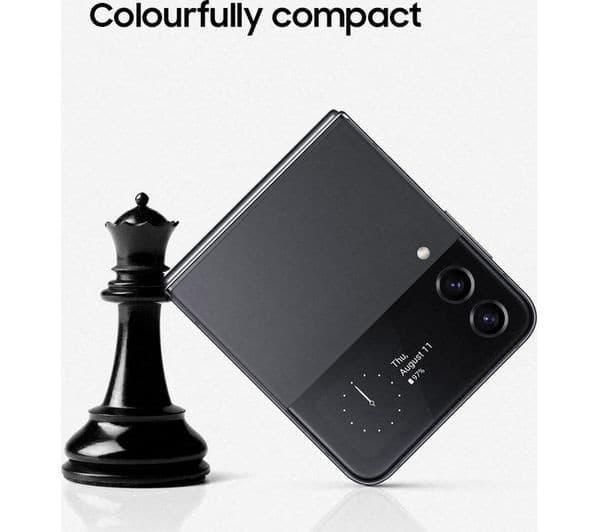 Samsung Galaxy Z Flip4 128GB Black - Image 3