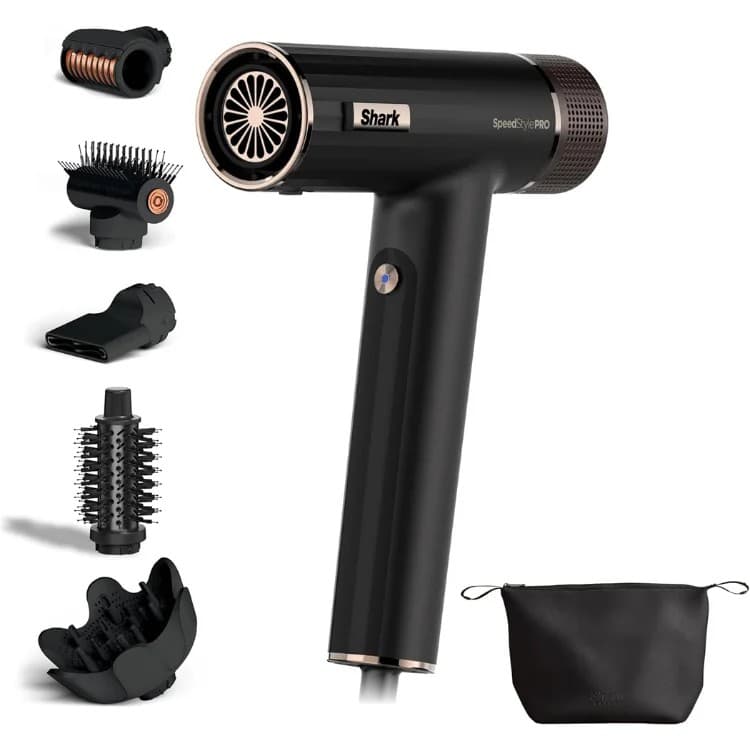 Shark SpeedStyle Pro 5-in-1 HD752UK Hair Dryer Black - Image 1