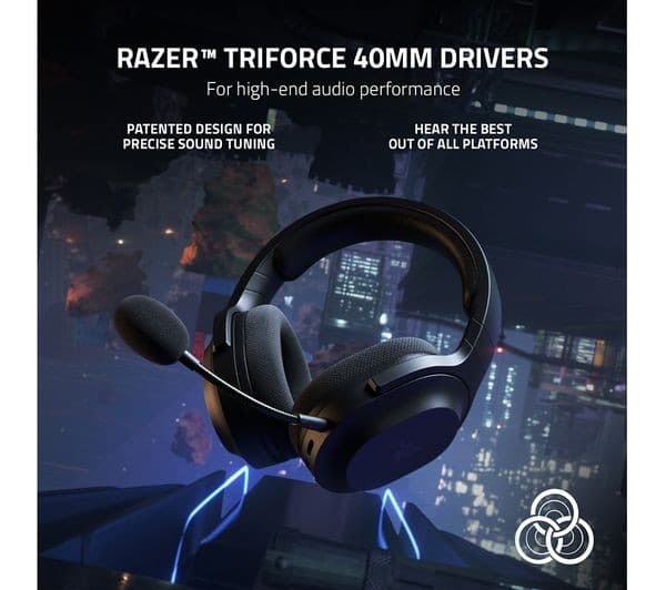Razer Barracuda X Wireless Gaming Headset - Black - Image 3