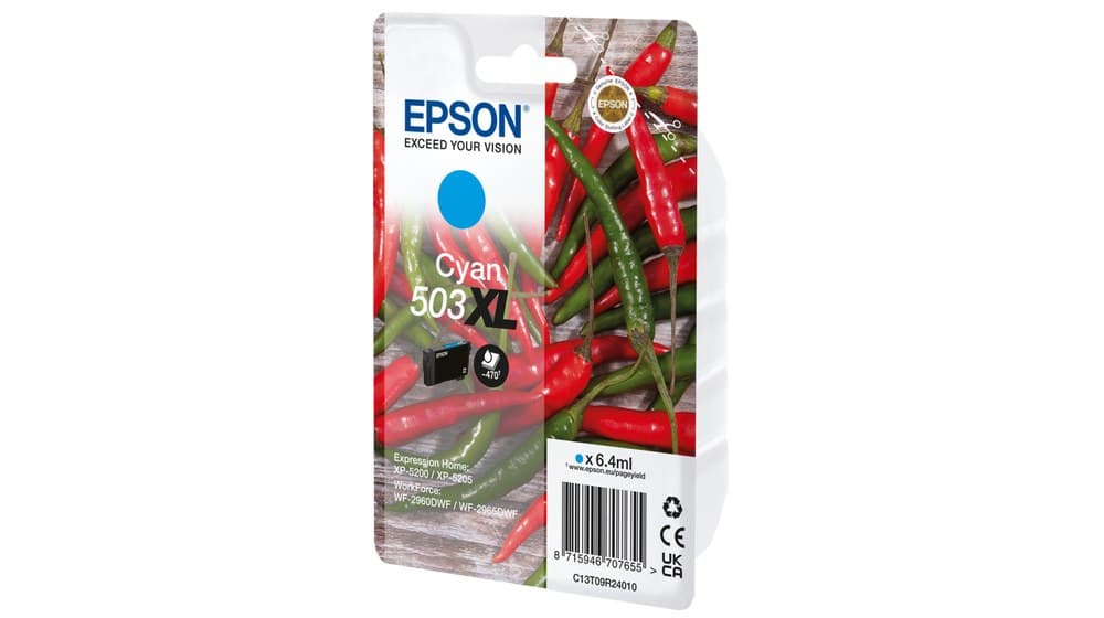 Epson 503XL ink cartridge 1 pc(s) Original High (XL) Yield Cyan - Image 2
