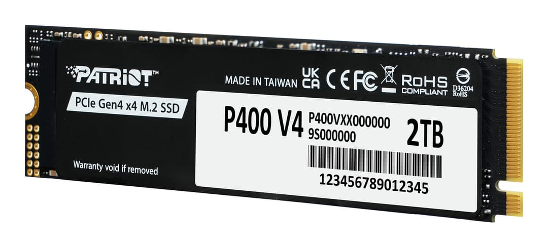 Patriot Memory P400 V4 2 TB M.2 PCI Express 4.0 NVMe - Image 3