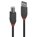 Lindy 0.5m USB 2.0 Type A to B Cable, Anthra Line thumbnail 1