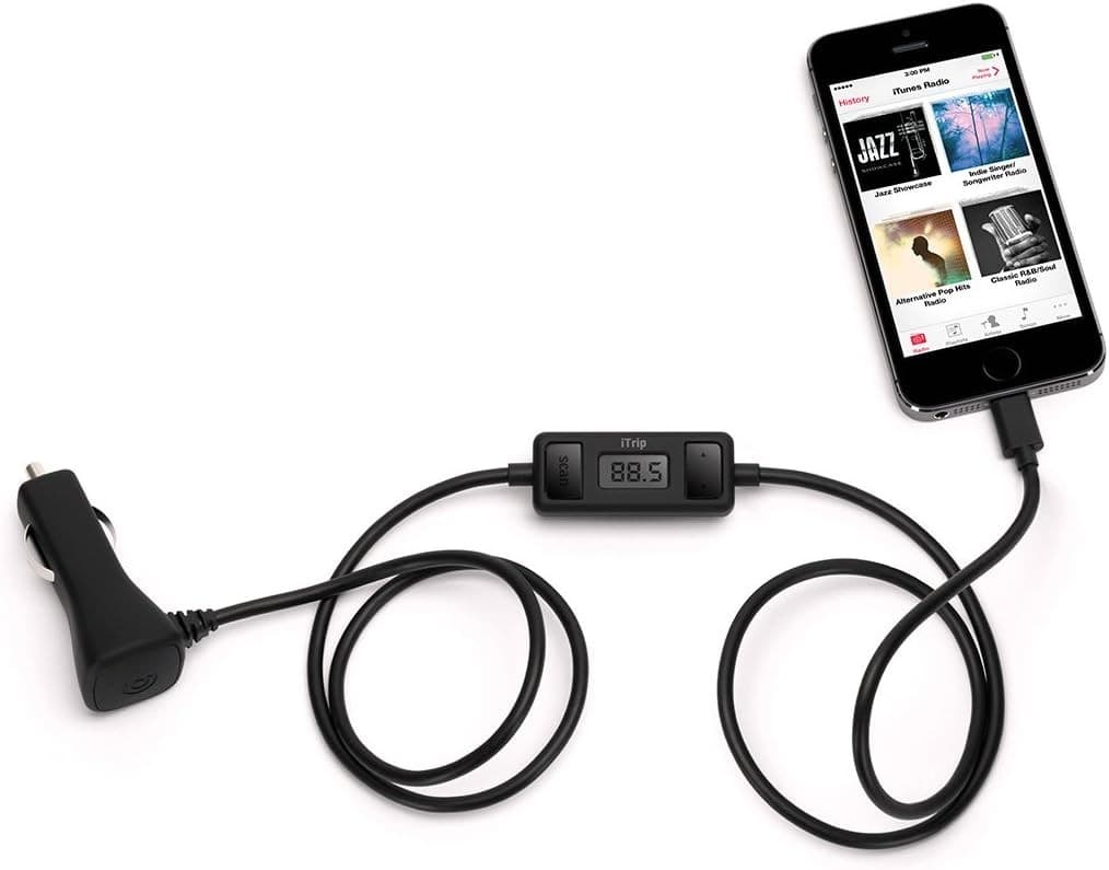 GRIFFIN BT-GA38632 iTrip Auto Lightning Adapter-black - Image 1