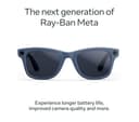 Ray-Ban Meta Wayfarer (Gen 2) Smart Glasses - Shiny Cosmic Blue, Clear to Sapphire Transitions Lenses - Standard thumbnail 2