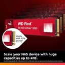WD Red SN700 1TB NAS NVMe M.2 2280 SSD, High, Performance Storage for NAS Systems thumbnail 4