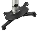StarTech.com Universal Ceiling Projector Mount - Heavy Duty Height Adjustable/Extendable Pole Mount 5-22.7" from Ceiling - 33lb (15kg) - Tilt/Rotate - Hanging Projector Mount w/ Bracket thumbnail 3