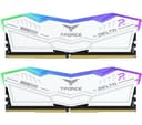 TEAMGROUP T-FORCE DELTA RGB 32 GB 8000 MHz DDR5 Memory Kit - 16 GB x 2, White thumbnail 1