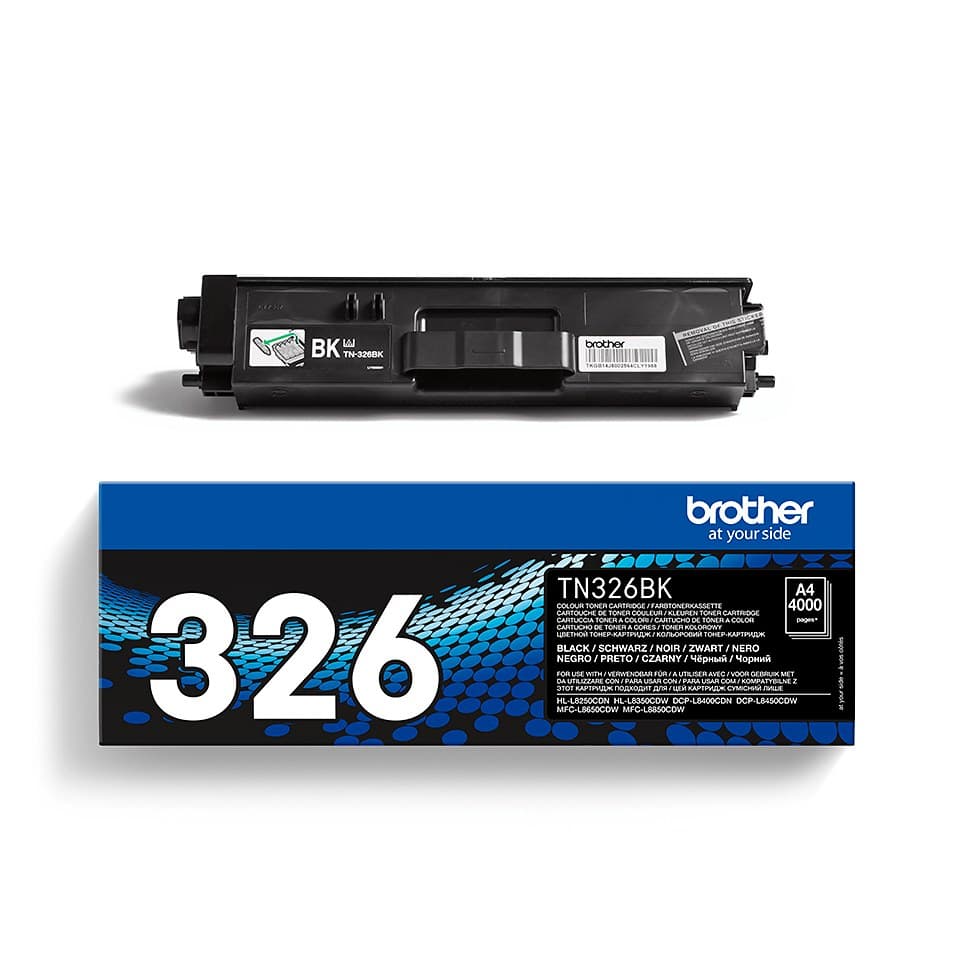 Brother TN-326 Original High Yield Toner Cartridge - Black - Image 2