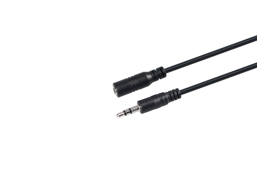 Microconnect AUDLR15 3.5mm Audio Extension Cable Male to Female 15m Black - Image 1
