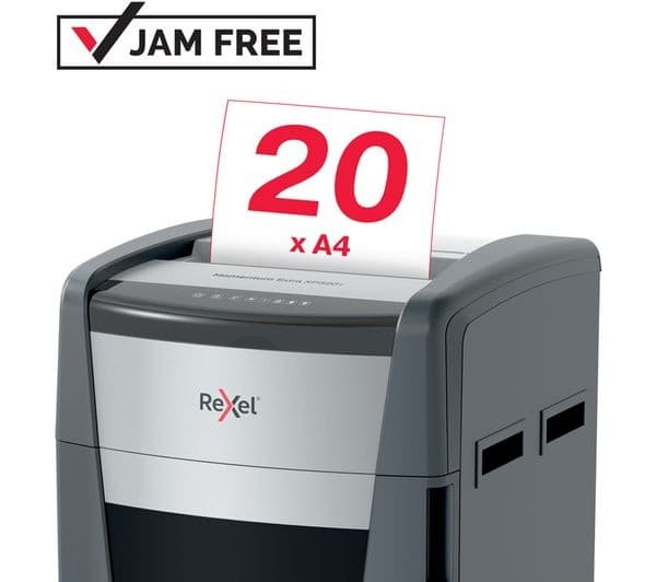 REXEL Momentum Extra XP520+ Micro Cut Paper Shredder - Image 3