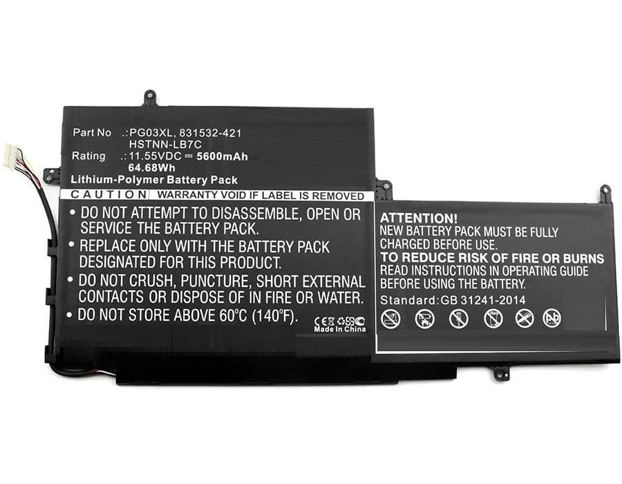 Laptop Battery for HP 64.68Wh