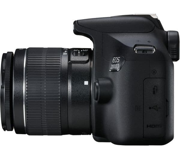 Canon EOS 2000D DSLR Camera 18-55mm III Lens - Image 4
