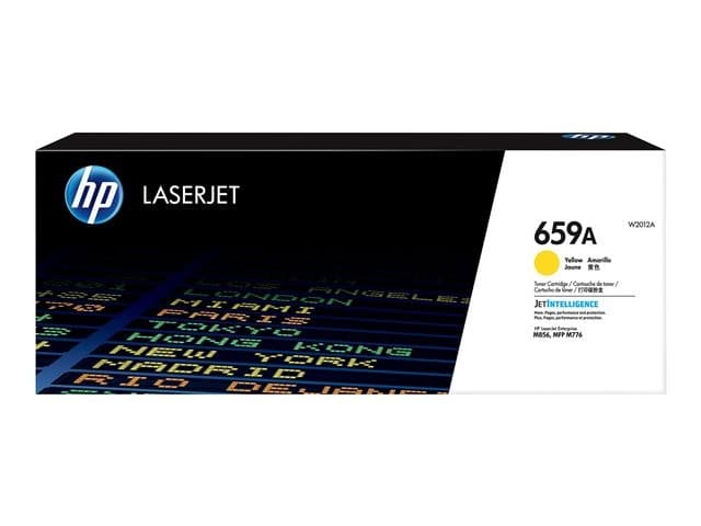 HP 659A - yellow - original - LaserJet - toner cartridge (W2012A)