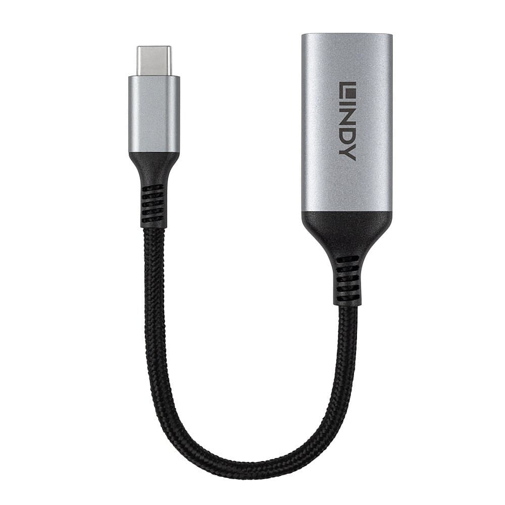 Lindy 43428 USB Type-C to HDMI 8K60 Converter 0.15 m Grey - Image 2