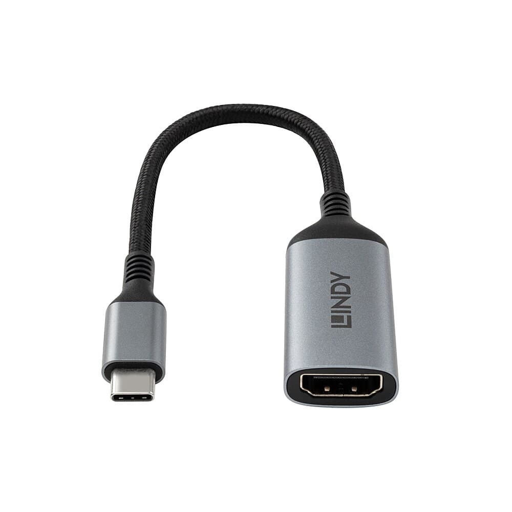 Lindy 43428 USB Type-C to HDMI 8K60 Converter 0.15 m Grey - Image 3