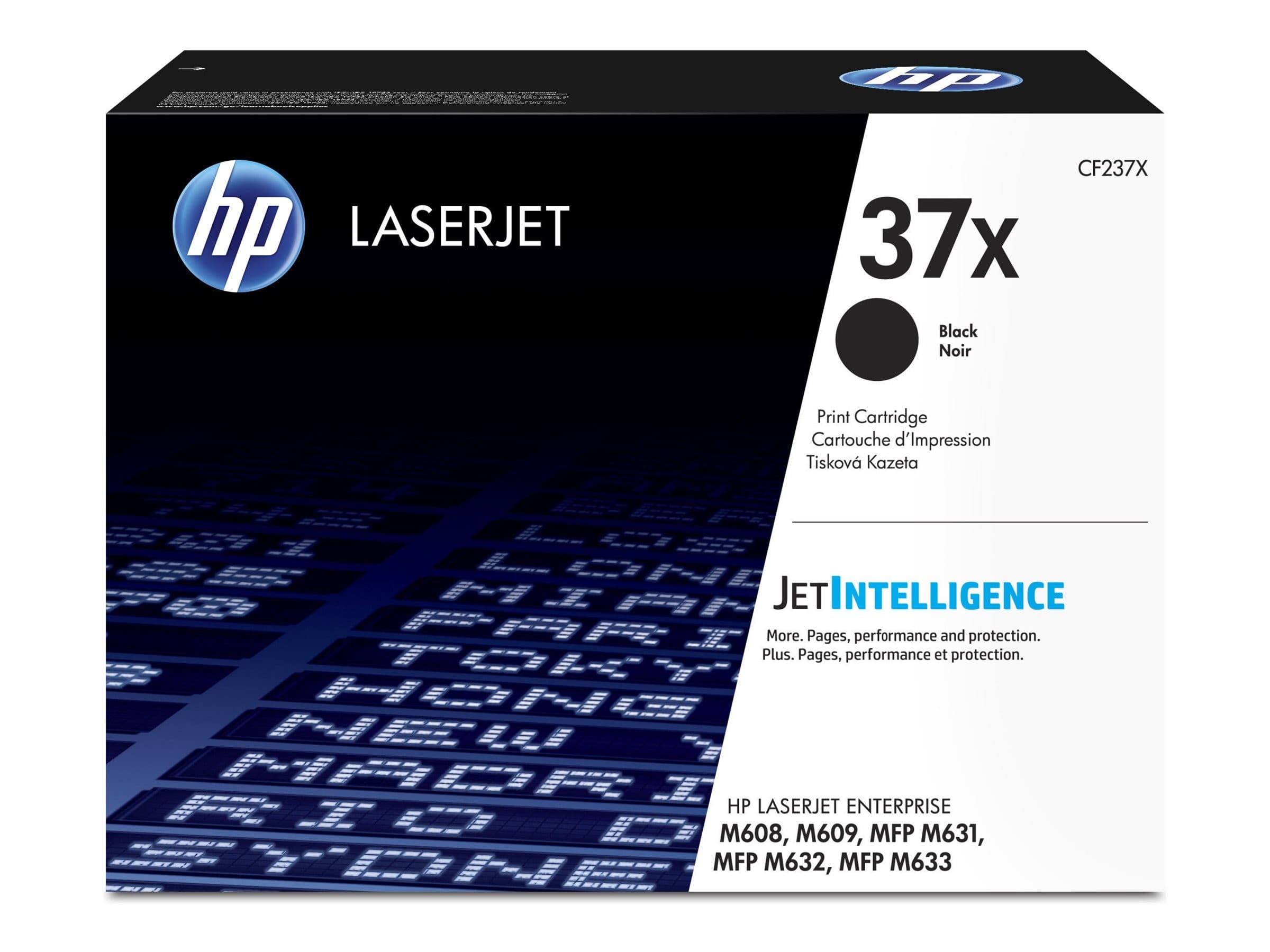 HP 37X - High Yield - black - original - LaserJet - toner cartridge (CF237X) - US government