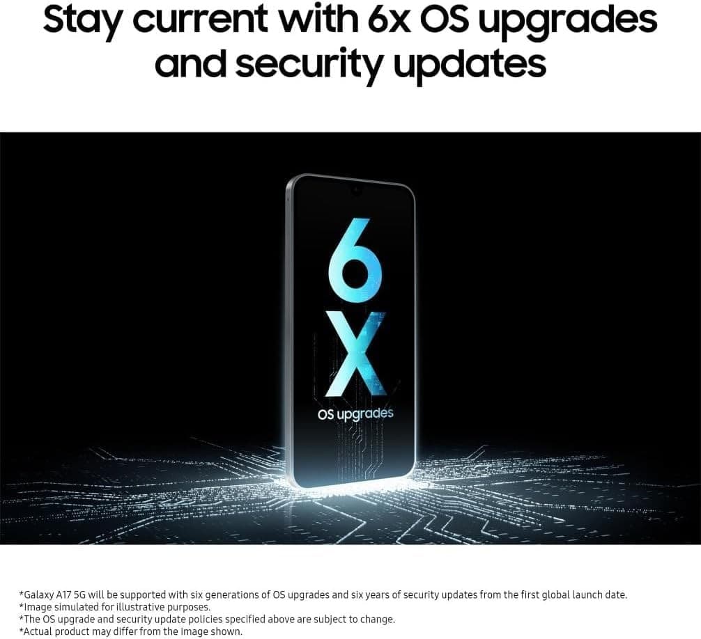 Samsung Galaxy A17 5G 256GB 8GB RAM Black - Image 4