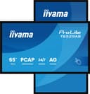 iiyama T6529AS-B1AG Signage Display Kiosk design 163.8 cm (64.5") LED Wi-Fi 420 cd/m² 4K Ultra HD Black Touchscreen Built-in processor Android 24/7 thumbnail 1