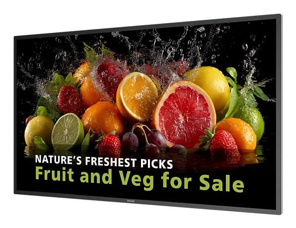 Philips 5000 series 43BDL5050D Digital signage flat panel 108 cm (42.5") LCD Wi-Fi 600 cd/m² 4K Ultra HD Black Built-in processor Android 14 24/7 - Image 1