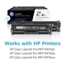HP CF380XD 312X 2-Pack High Yield Original LaserJet Toner Cartridges - Black thumbnail 2