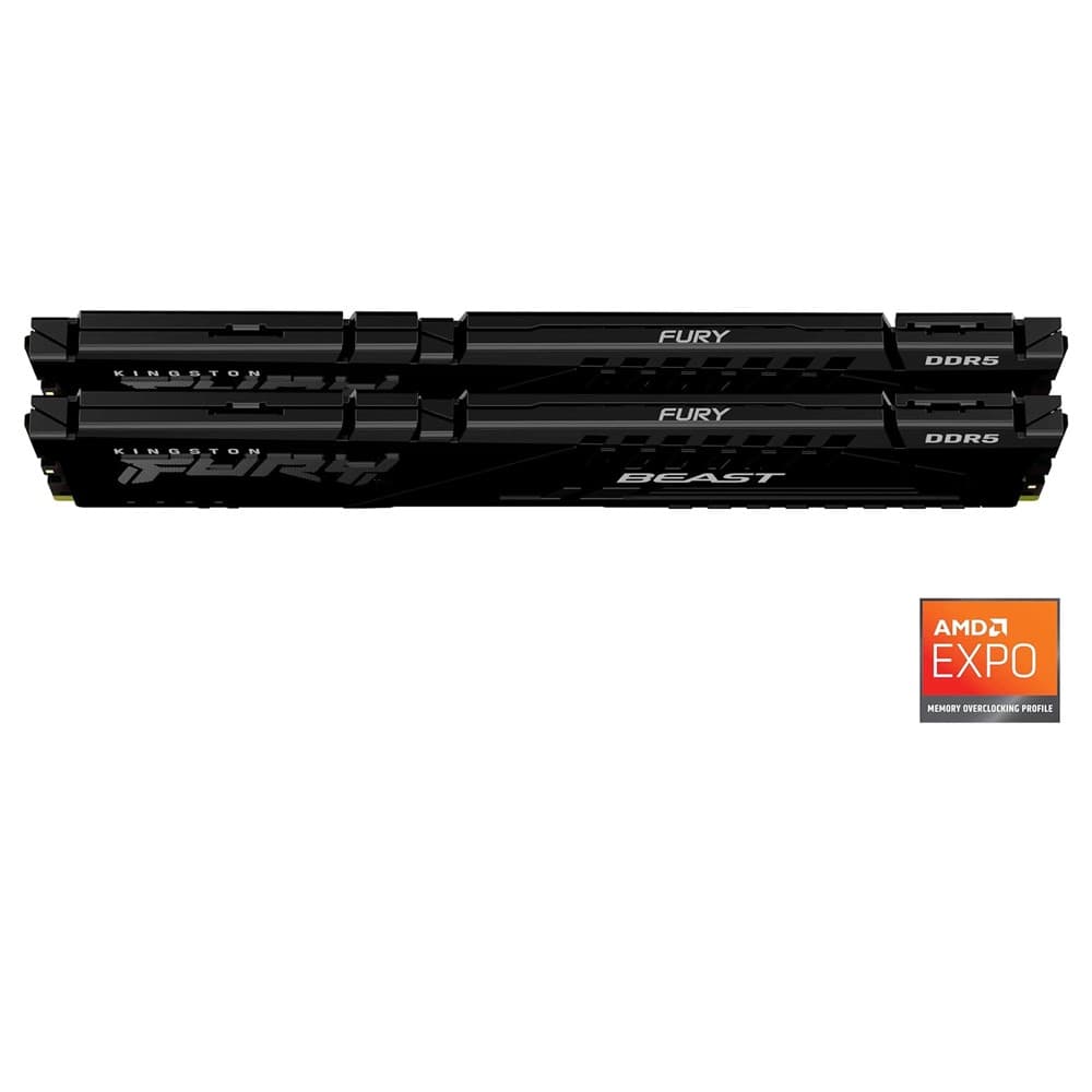 Kingston FURY Beast Black DDR5 5600MT/s CL36 Desktop Memory Kit - 32GB (2 x 16GB) - Image 4