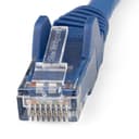 StarTech.com 10m CAT6 Ethernet Cable - LSZH (Low Smoke Zero Halogen) - 10 Gigabit 250Mhz 100W PoE RJ45 10GbE UTP Network Patch Cord Snagless with Strain Relief - Blue, CAT 6, ETL Verified, 24AWG thumbnail 2