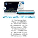 HP C9731A 645A Original LaserJet Toner Cartridge - Cyan thumbnail 2