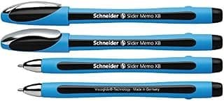 Schneider Slider Memo XB Ballpoint Pen, Black (150201) - Image 3