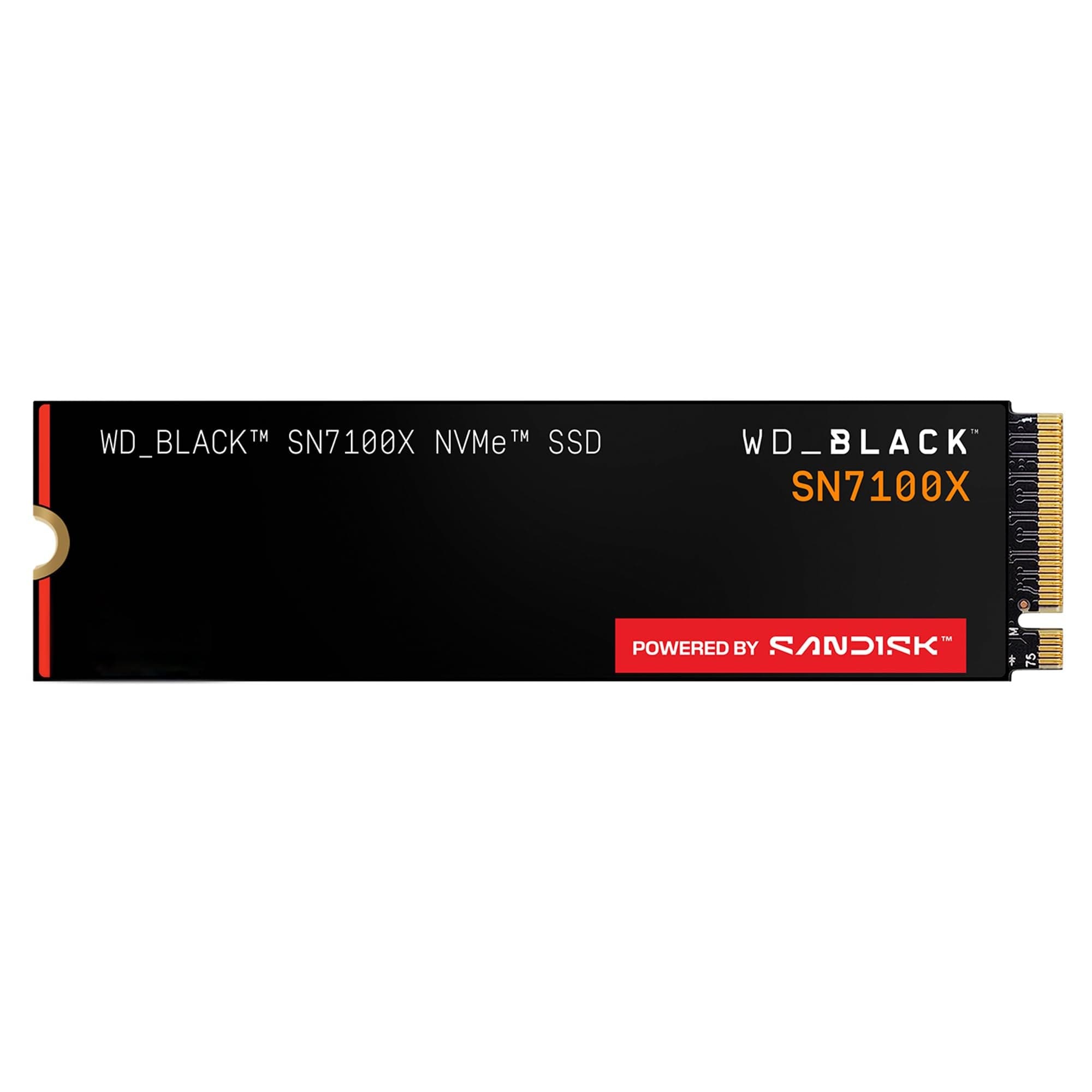 SanDisk WD_BLACK SN7100X NVMe SSD 2TB - Black