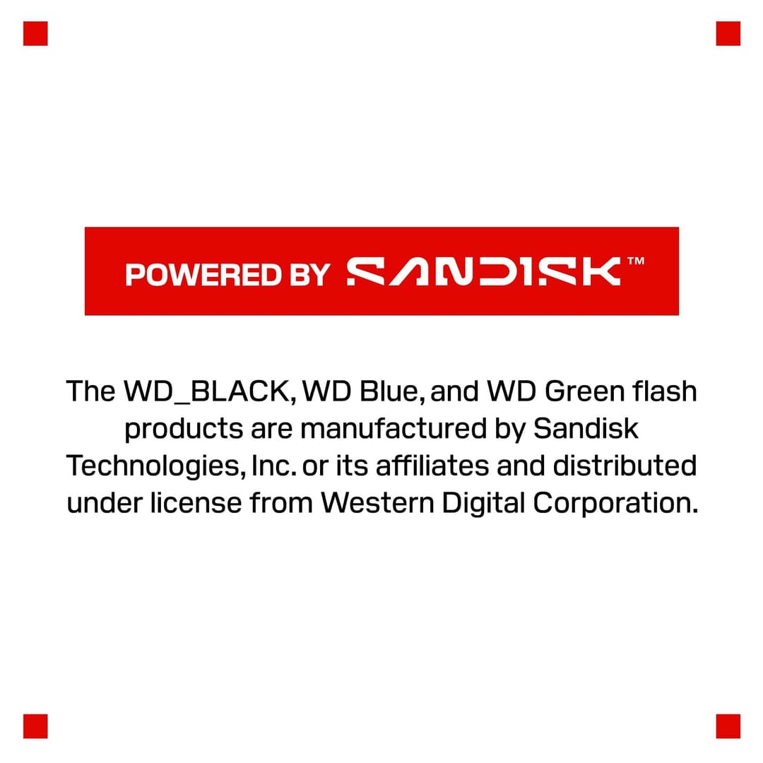 SanDisk WD_BLACK SN7100X NVMe SSD 2TB - Black - Image 2