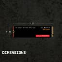 SanDisk WD_BLACK SN7100X NVMe SSD 2TB - Black thumbnail 8