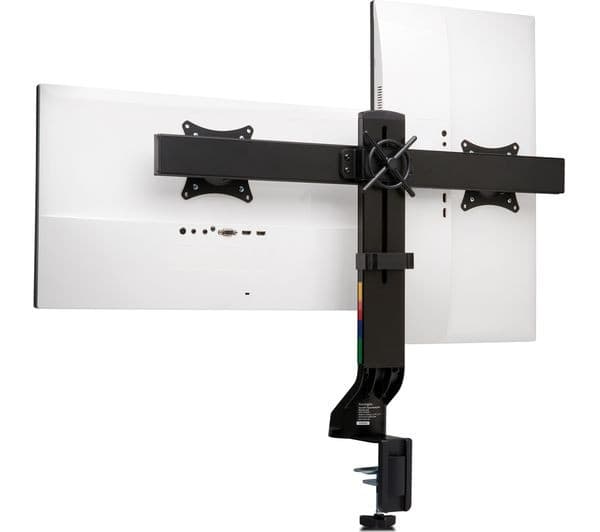 KENSINGTON SmartFit Space-Saving K55513WW Dual Arm Tilt & Swivel 27" Monitor Desk Mount - Image 2